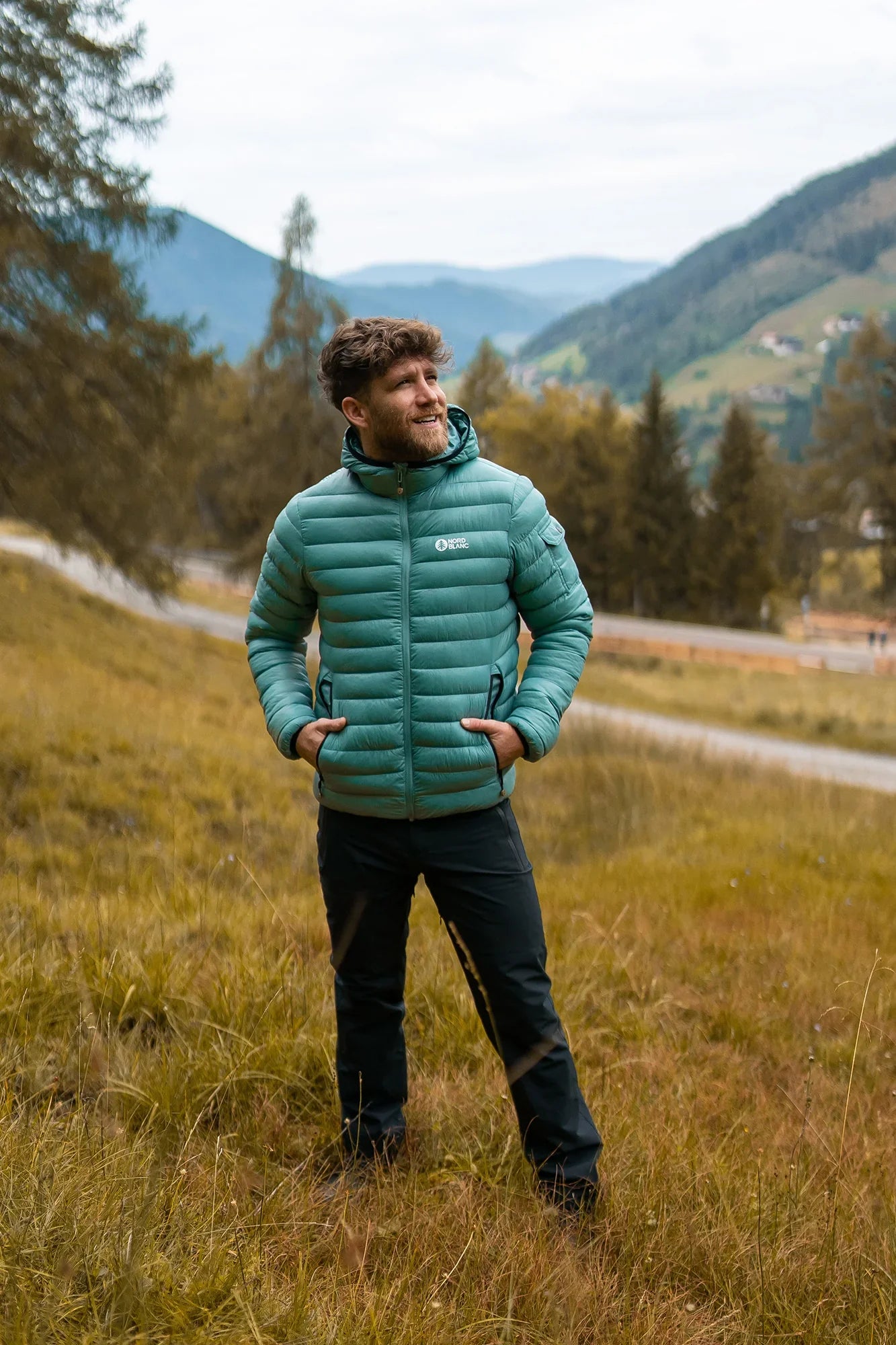 Quilted jacket men's - HOARFROST green-3