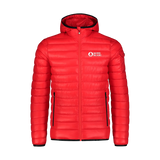 Quilted jacket men's - HOARFROST red