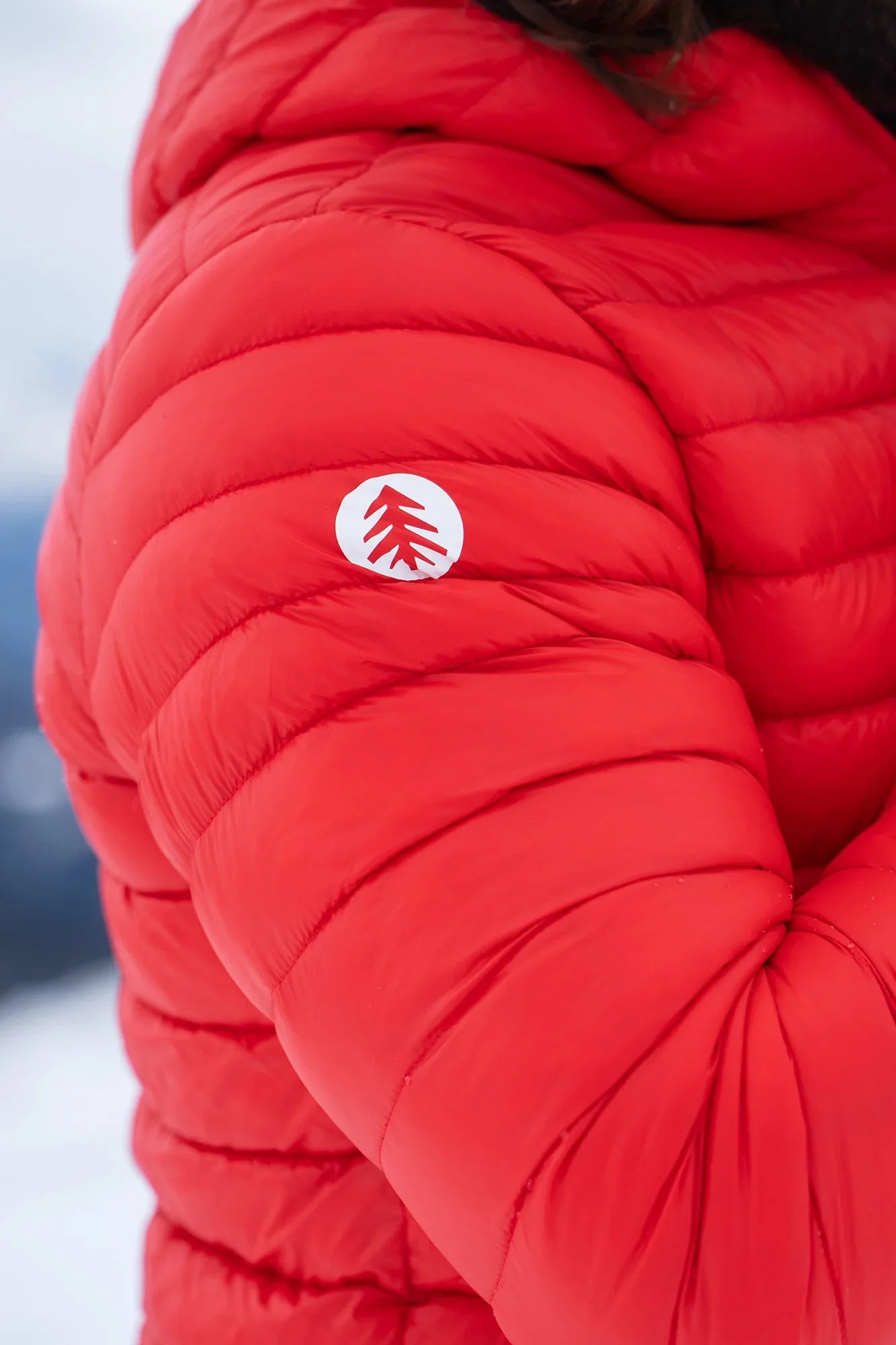 Quilted jacket men's - HOARFROST red-6