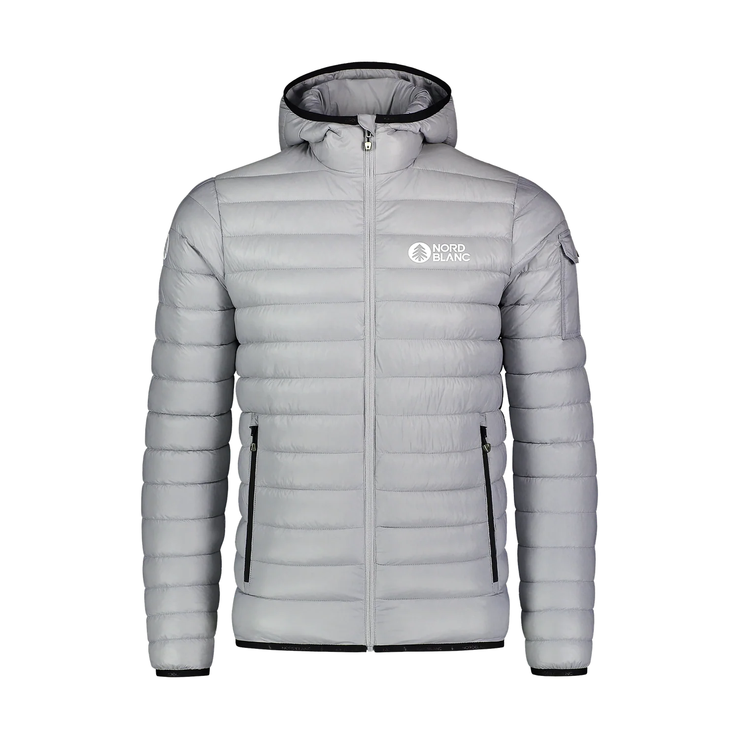 Quilted jacket men's - HOARFROST grey-1