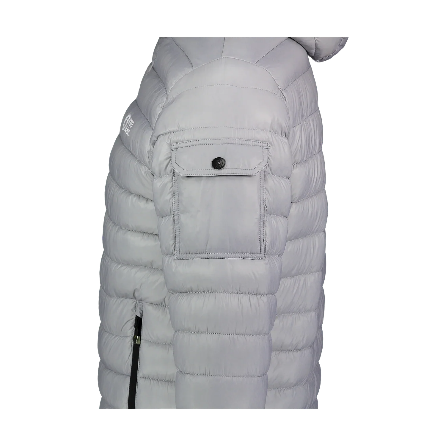 Quilted jacket men's - HOARFROST grey-4