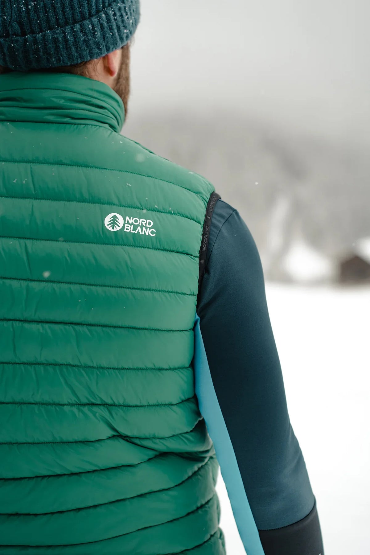 Winter vest men's - TUNDRA green – image 7