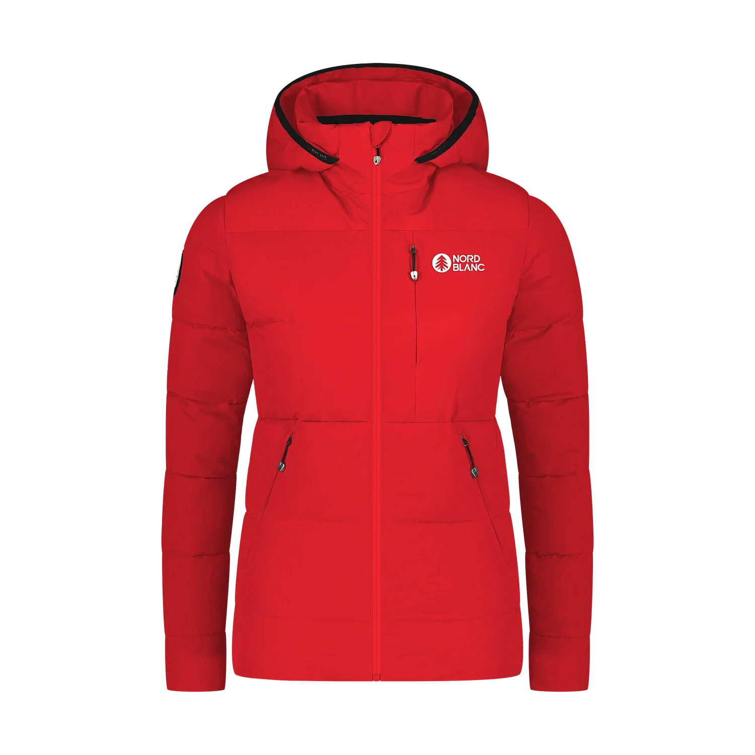 Waterproof winter jacket women's - COCOA red-1