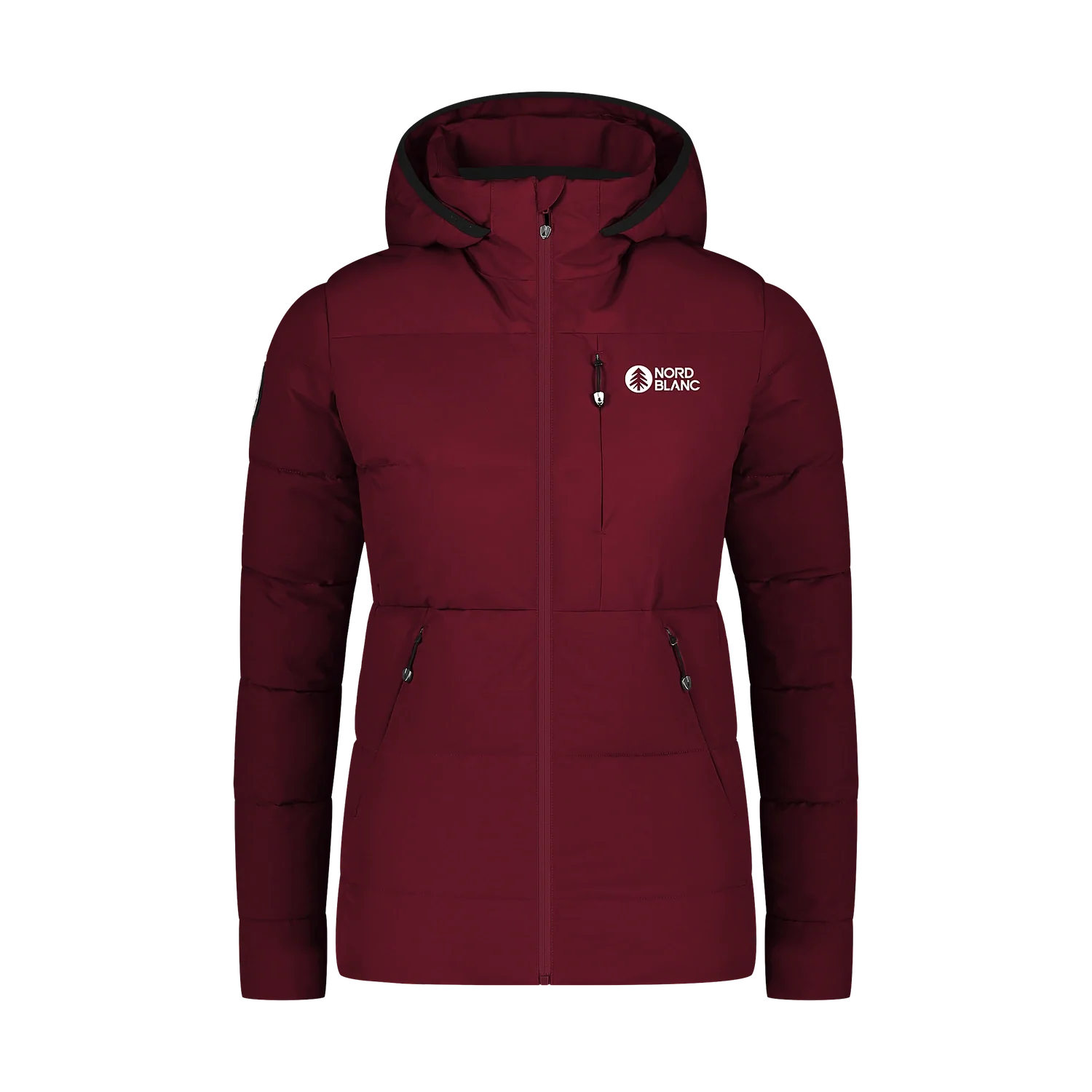 Waterproof winter jacket women's - COCOA wine red-1
