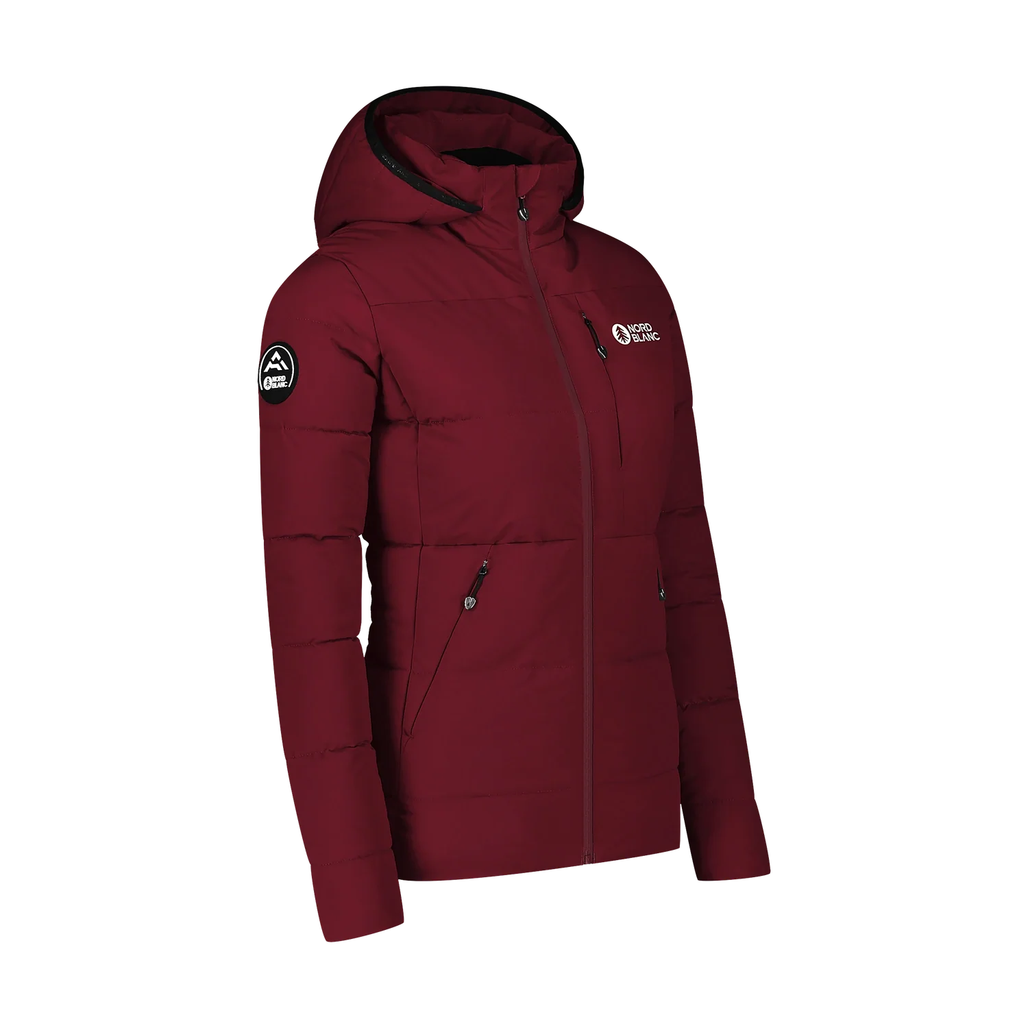 Waterproof winter jacket women's - COCOA wine red-2