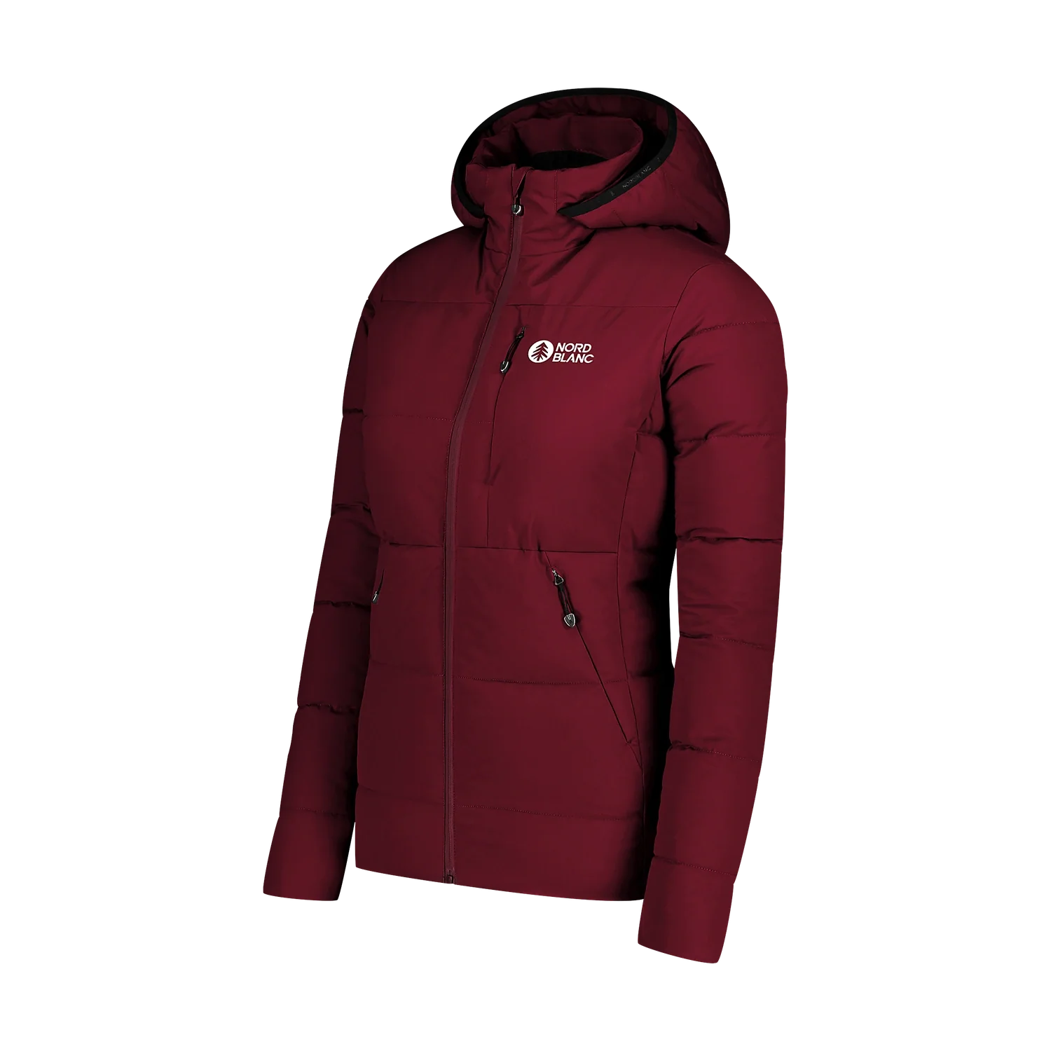 Waterproof winter jacket women's - COCOA wine red-3