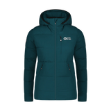 Waterproof winter jacket women's - COCOA green