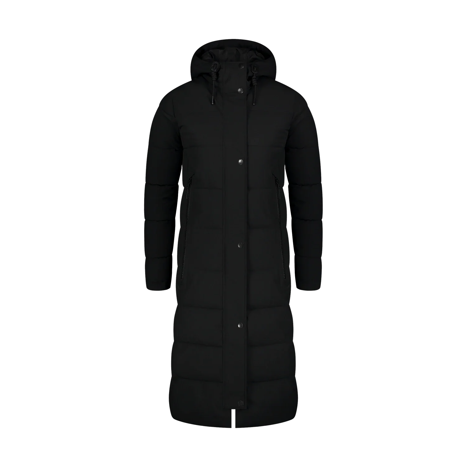 Wasserdichte Winterparka Damen - BLANKET schwarz