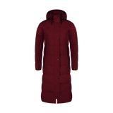 Wasserdichte Winterparka Damen - BLANKET weinrot