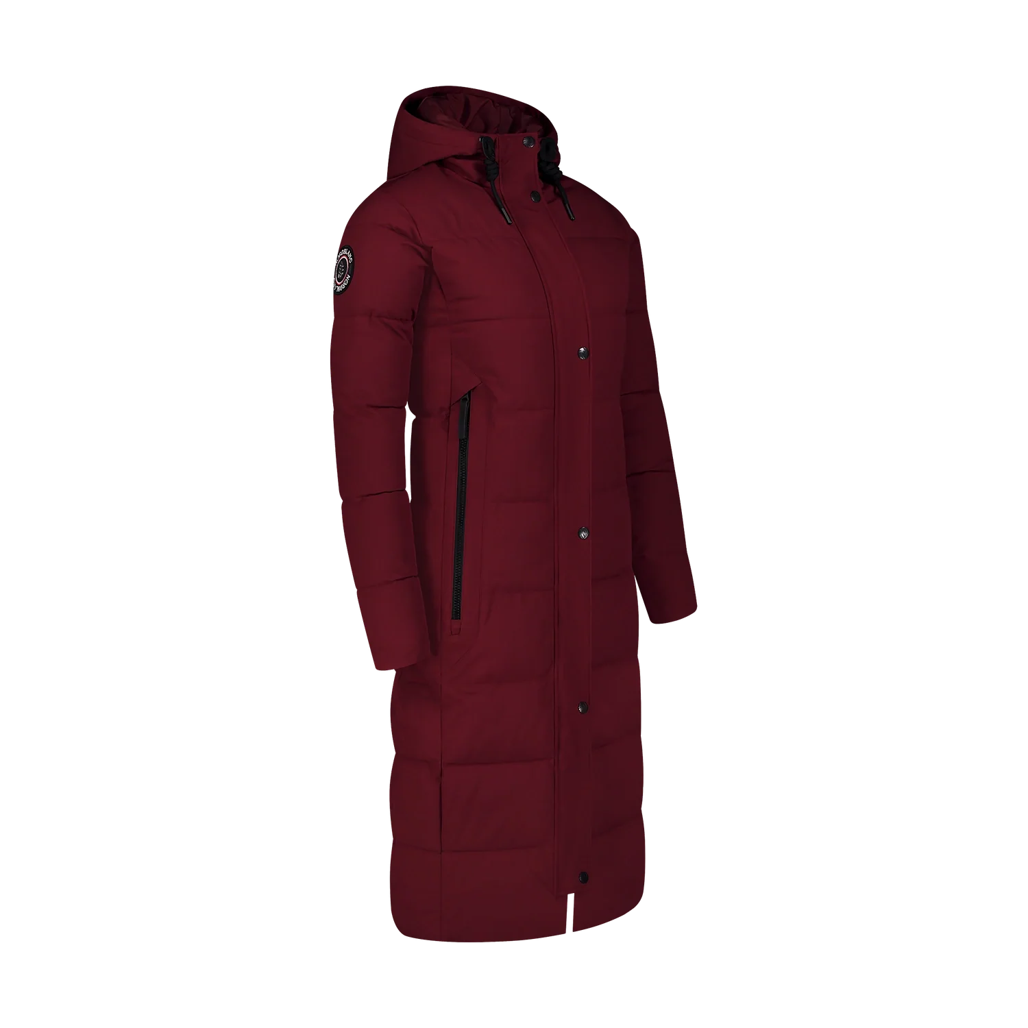 Wasserdichte Winterparka Damen - BLANKET weinrot-2