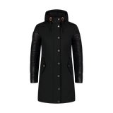 Waterproof winter parka women's - WARMHUG black