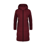 Winter parka women's - VENUS wine red