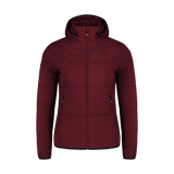 Winter jacket women's - ICEFLOES wine red