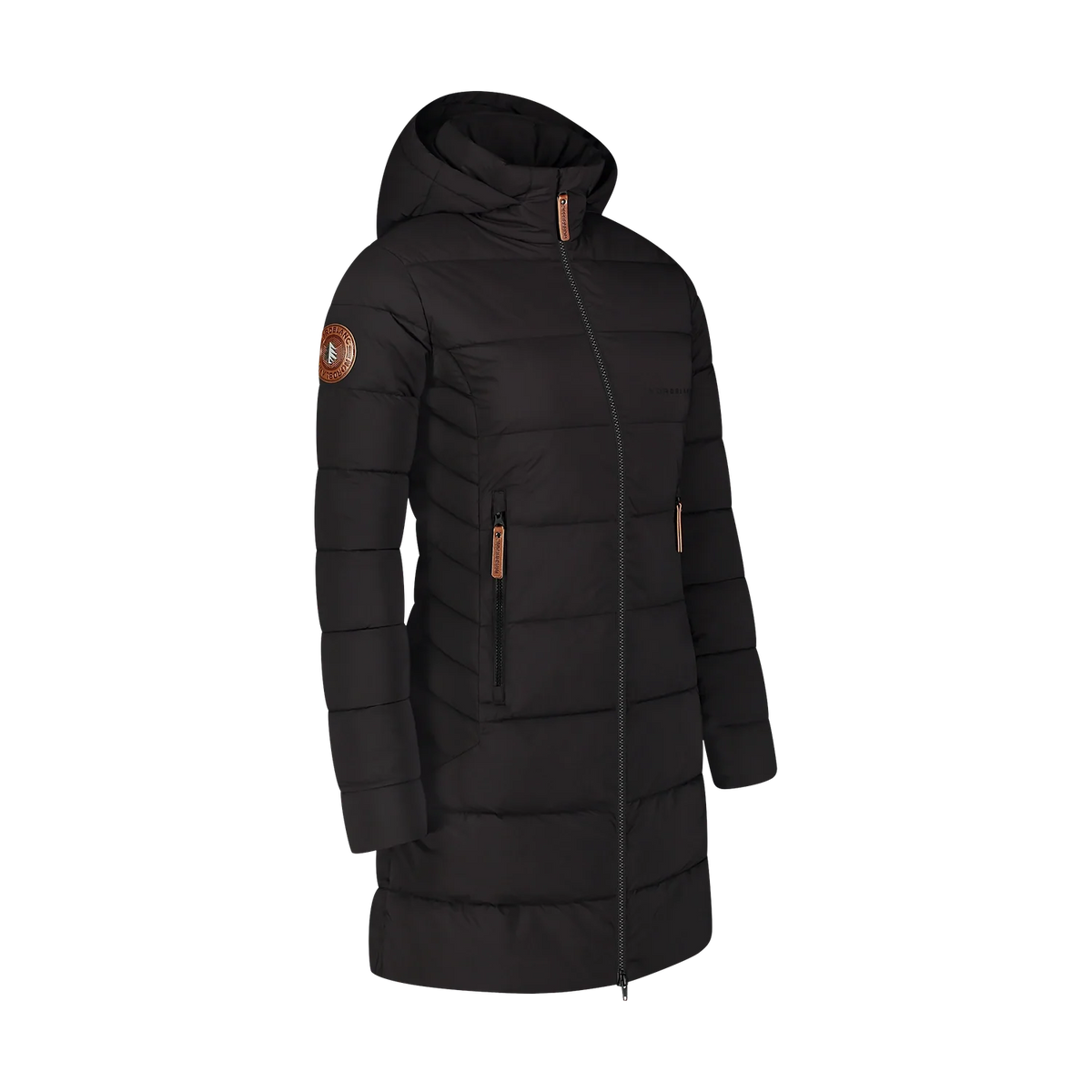 Winterparka Damen - MOMENTS schwarz-2