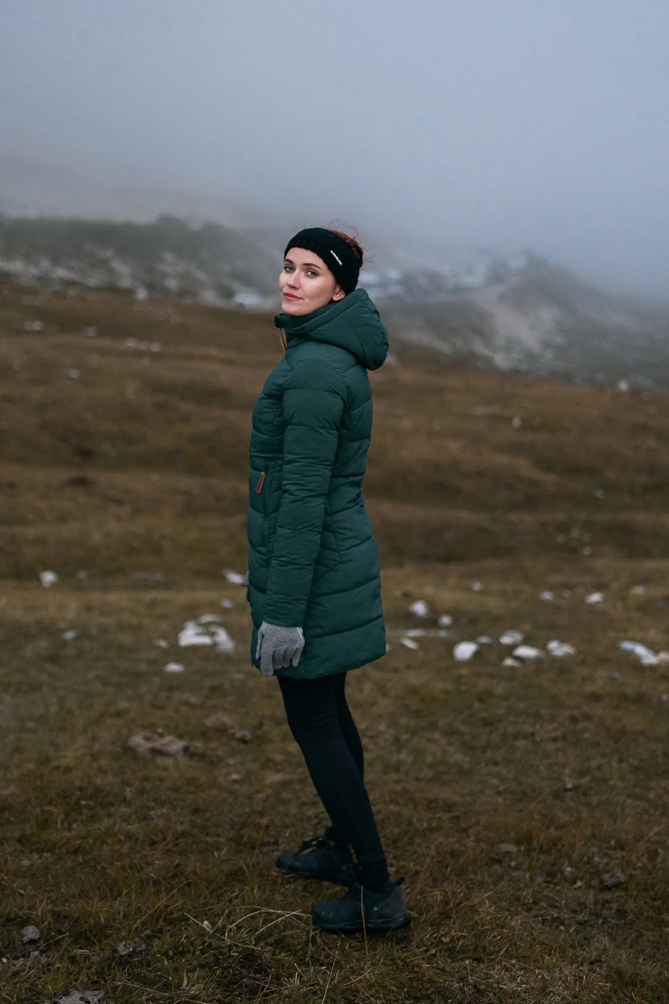 Télikabát női - MOMENTS zöld-3