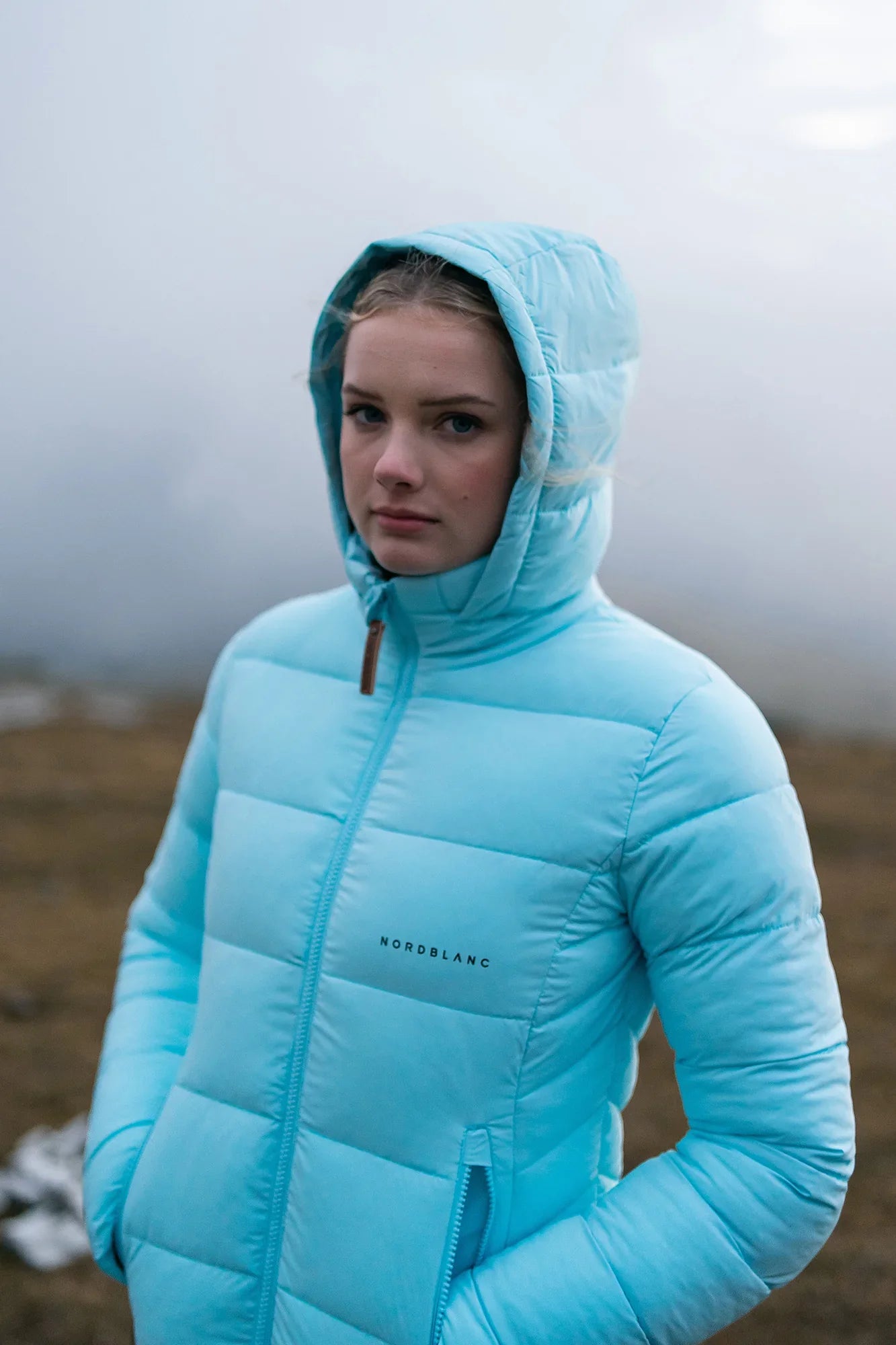 Winter parka women's - MOMENTS blue-4