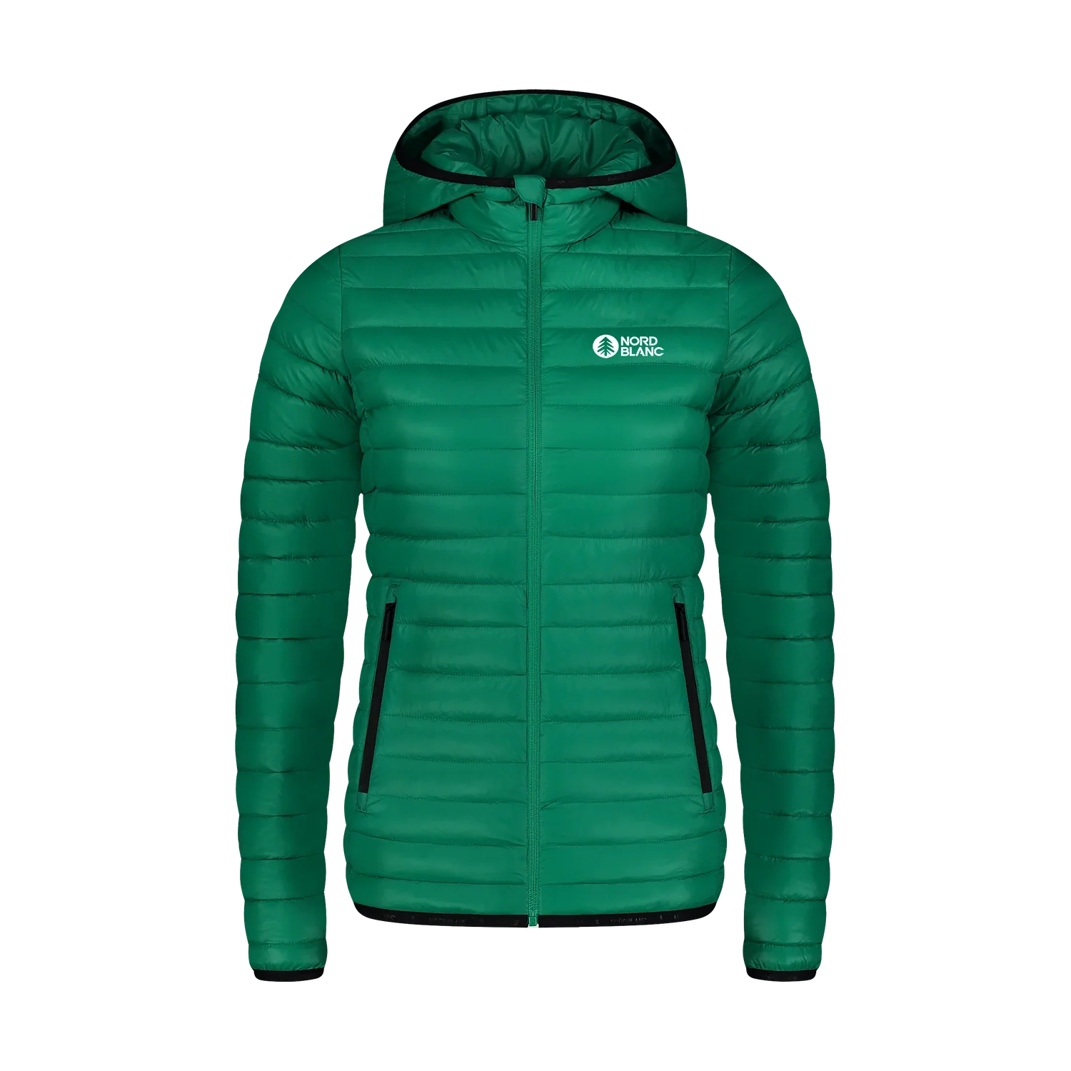 Quilted jacket women's - LONGING green-1
