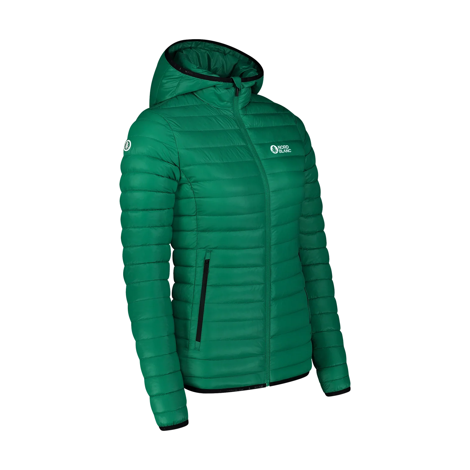 Quilted jacket women's - LONGING green-2