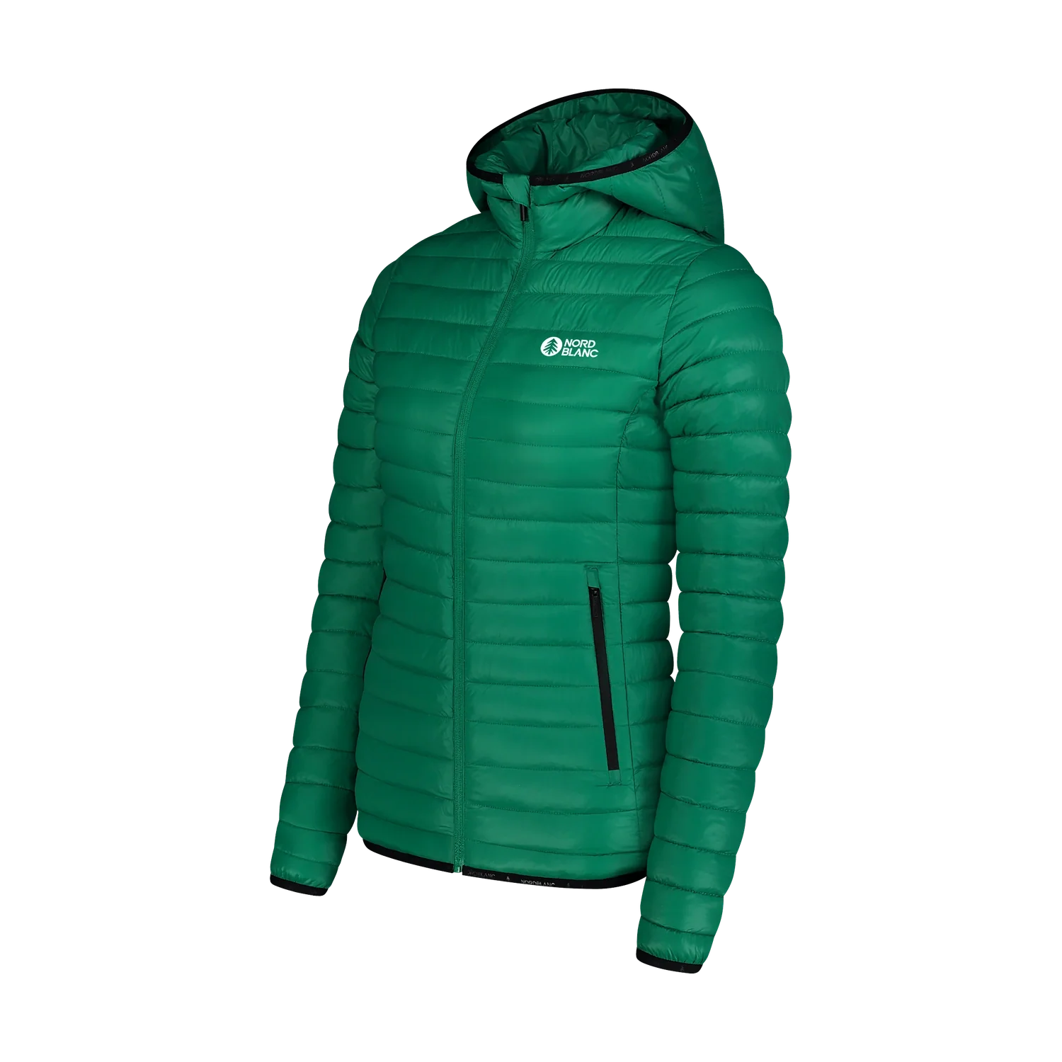 Quilted jacket women's - LONGING green-3