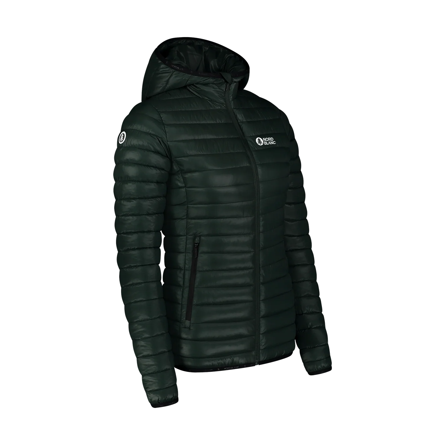 Quilted jacket women's - LONGING green-2