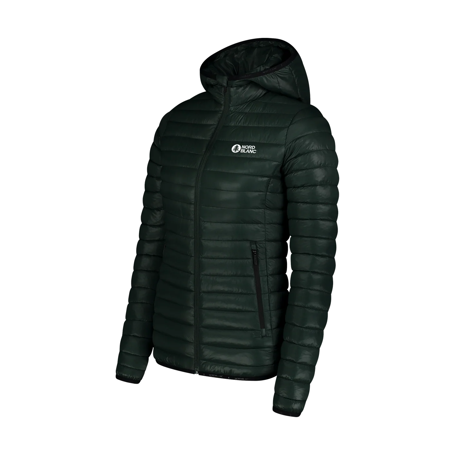 Quilted jacket women's - LONGING green-5