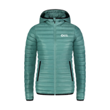 Quilted jacket women's - LONGING green
