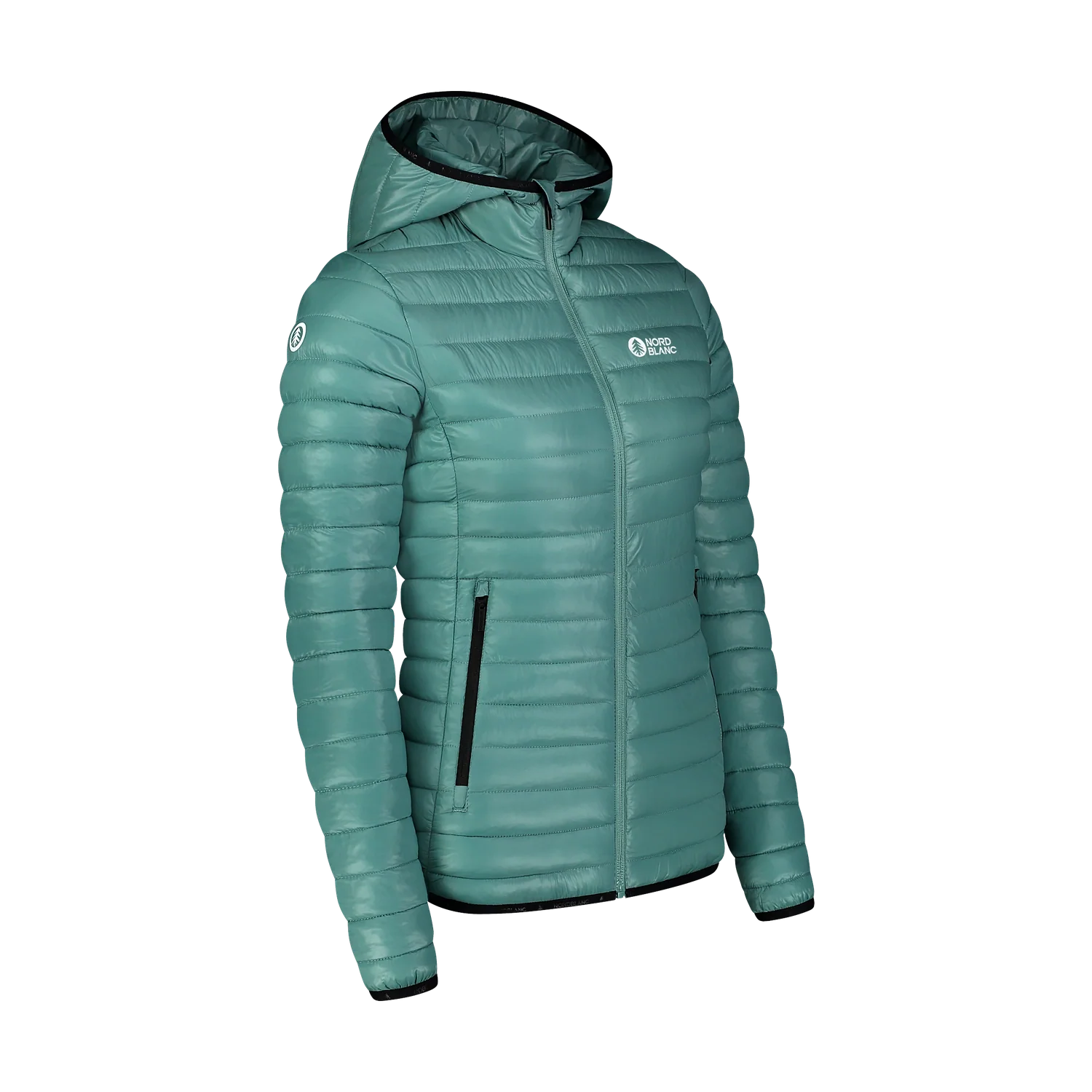 Quilted jacket women's - LONGING green-2