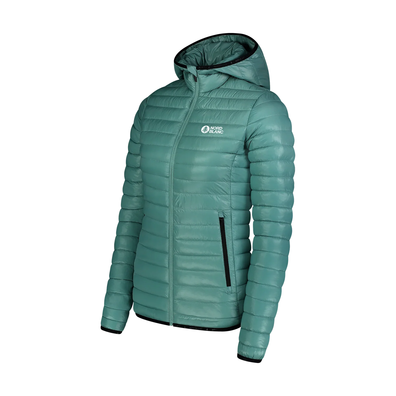 Quilted jacket women's - LONGING green-7