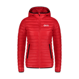 Quilted jacket women's - LONGING red