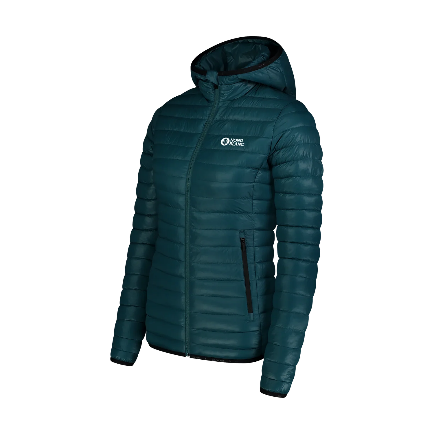 Quilted jacket women's - LONGING green-3