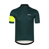 Bike jersey men's - CAMEL green