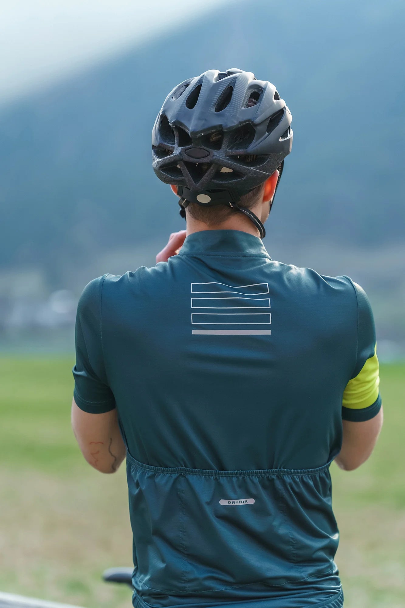 Bike jersey men's - CAMEL green-6