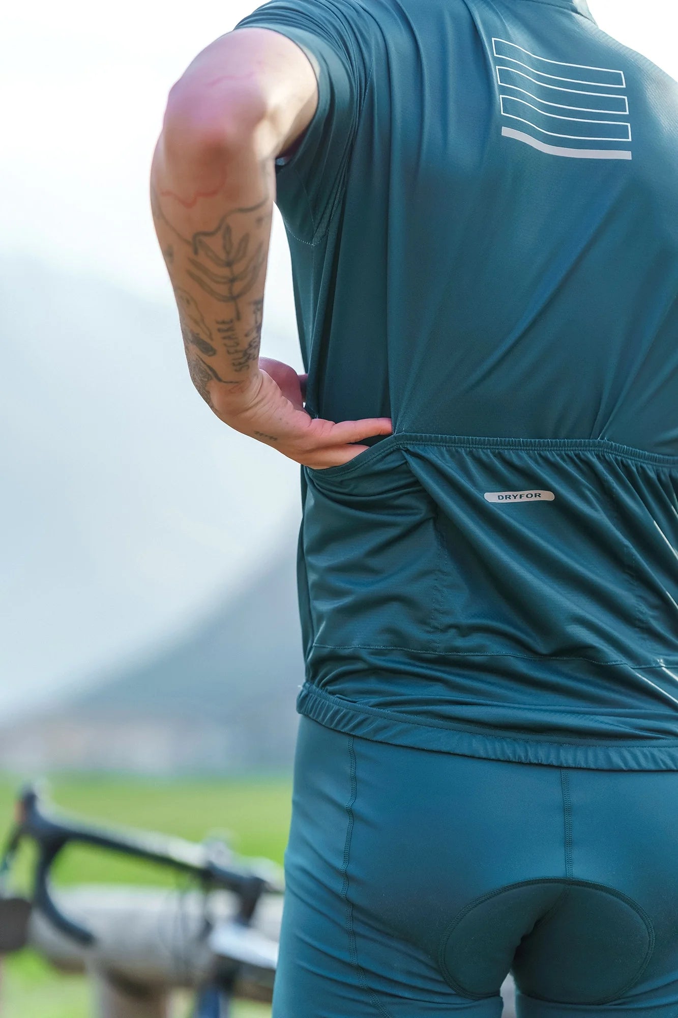 Bike jersey men's - CAMEL green-8