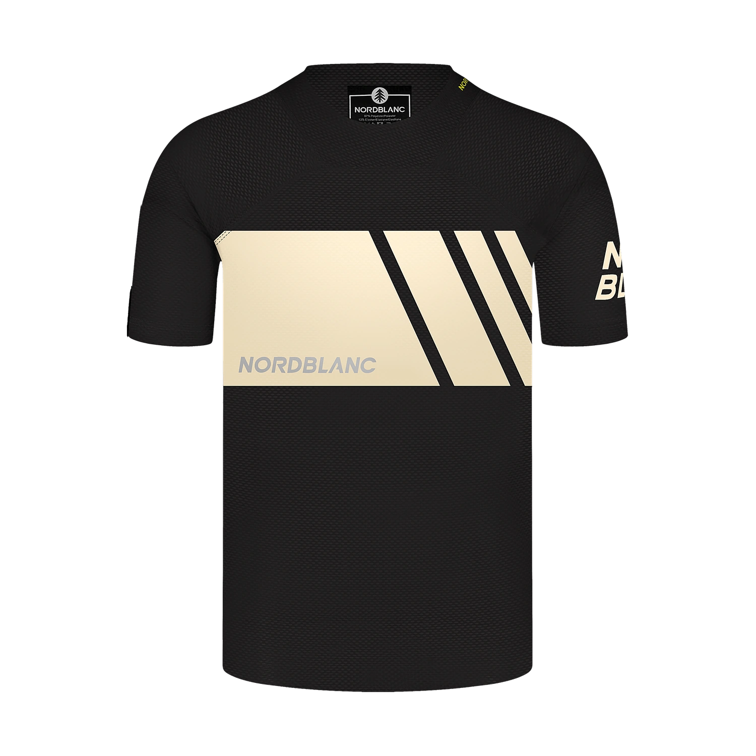 Functional bike t-shirt men's - MUD black-1