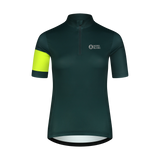 Bike jersey women's - ENTHUSIAST green