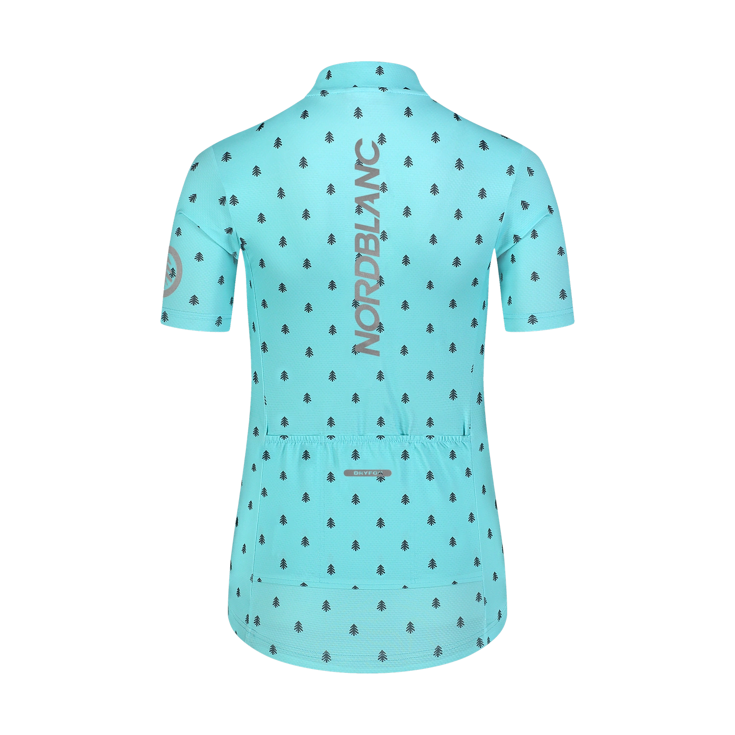 Bike jersey women's - TREES blue-2
