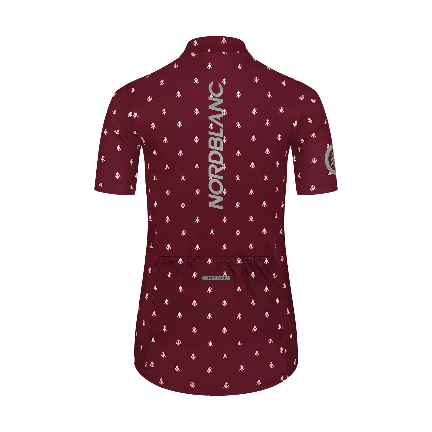 Bike jersey women's - TREES red-2