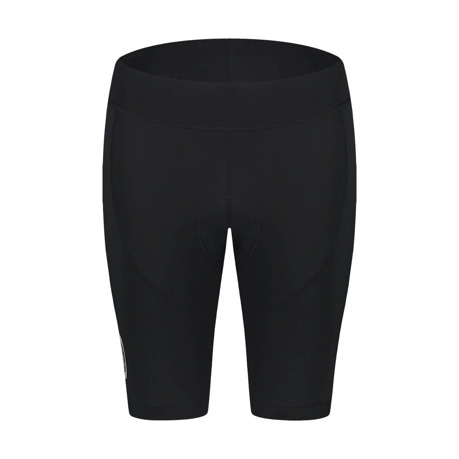 Kerékpáros rövidnadrág női - THIGHS fekete-1