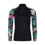 UV protection T-shirt women's - STARFISH black