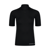 UV protection T-shirt women's - PEBBLE black