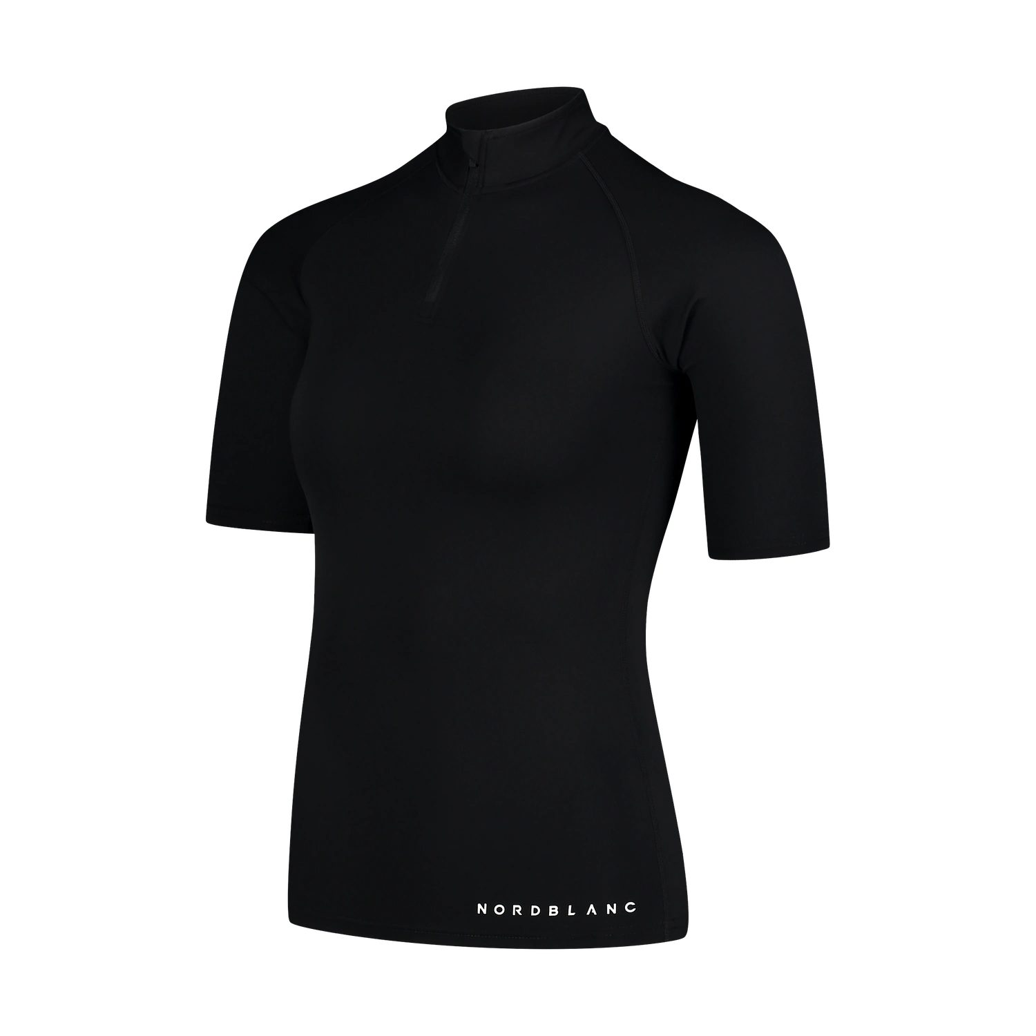 UV protection T-shirt women's - PEBBLE black-3