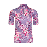 UV protection T-shirt women's - PEBBLE violet