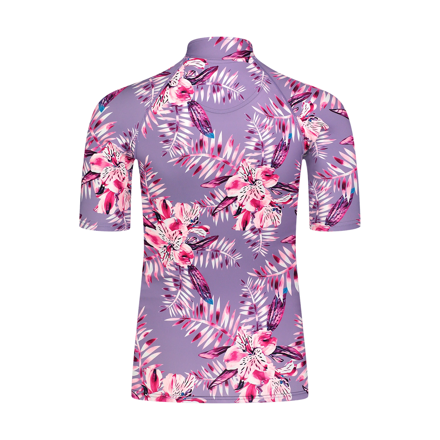 UV protection T-shirt women's - PEBBLE violet-4