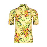 UV protection T-shirt women's - PEBBLE yellow