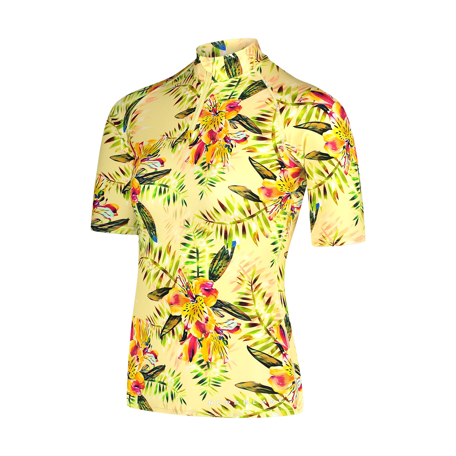 UV protection T-shirt women's - PEBBLE yellow-3