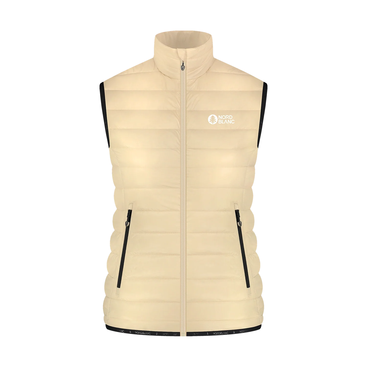 Winterweste Damen - UNDERCOAT beige-1