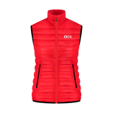 Winter vest women's - UNDERCOAT red