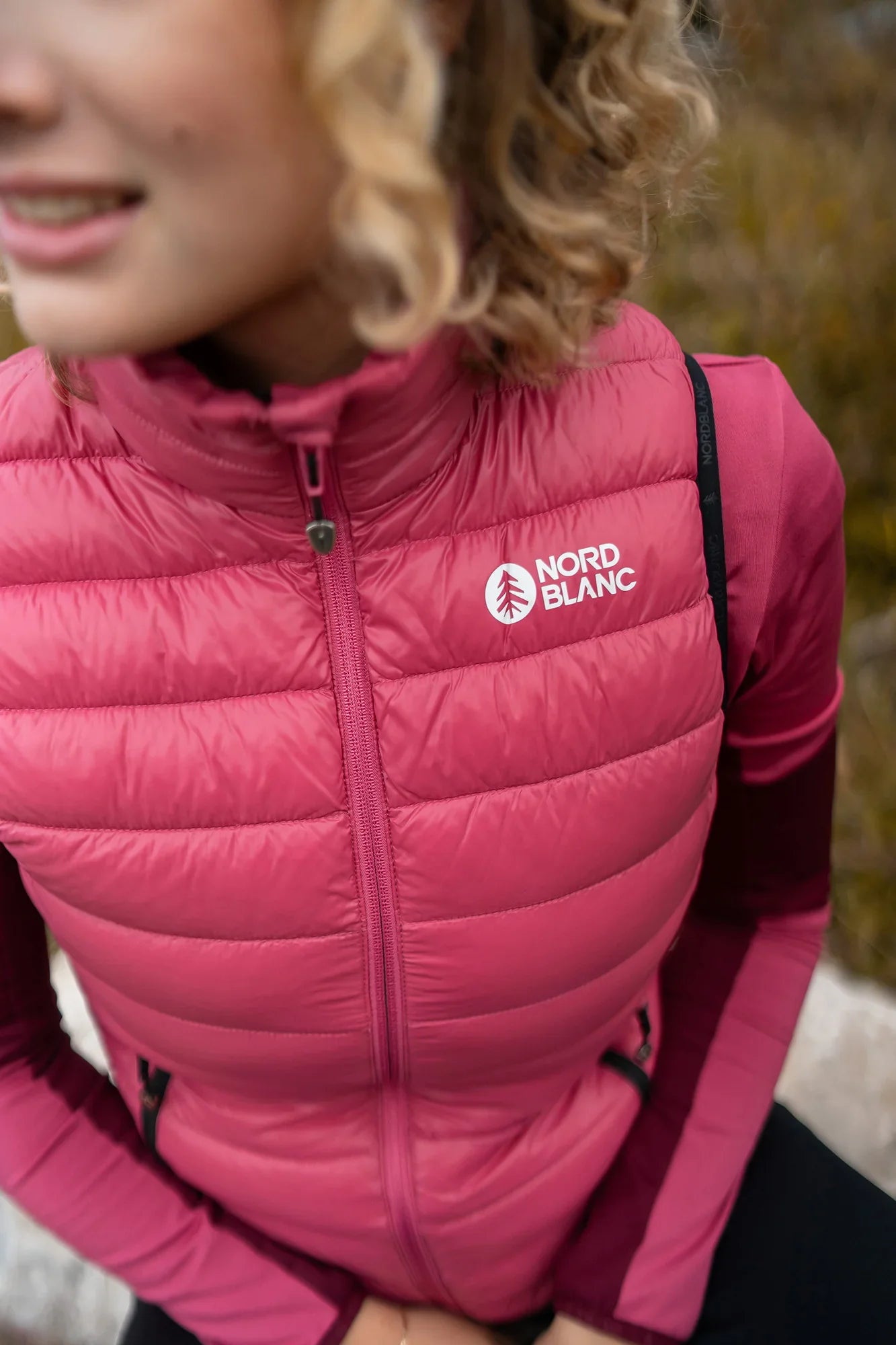 Winter vest women's - UNDERCOAT pink-5