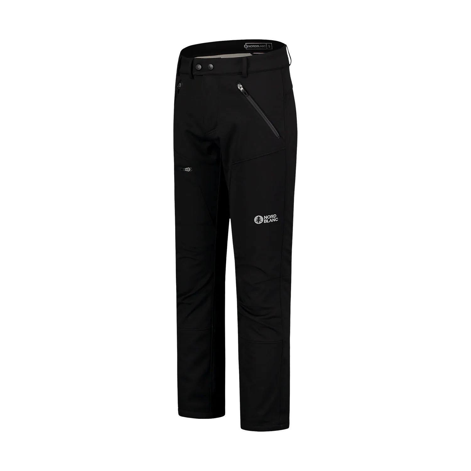 Pantaloni impermeabili izolanti softshell pentru bărbați - BOLDNESS negri-2