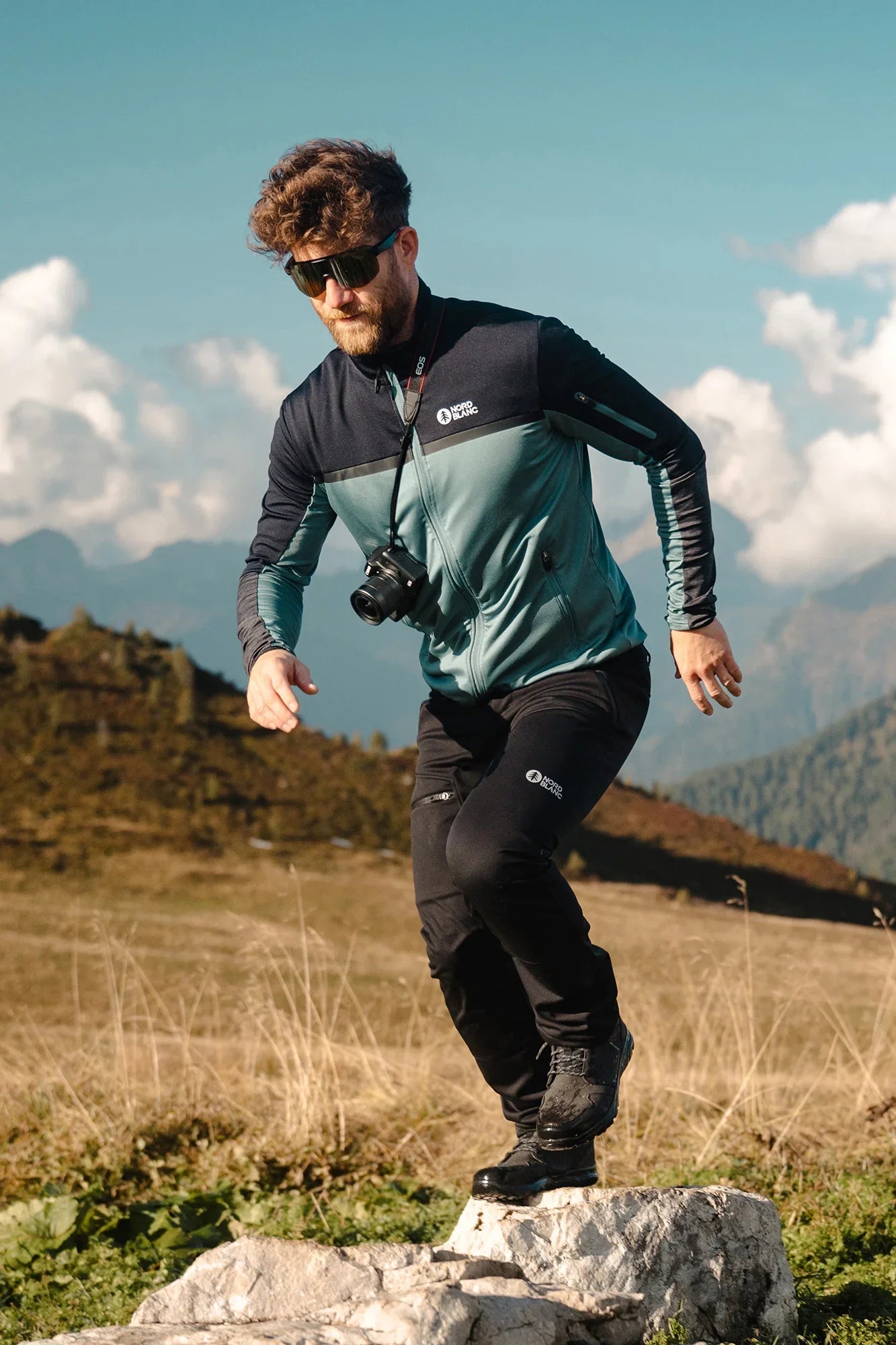 Pantaloni impermeabili izolanti softshell pentru bărbați - BOLDNESS negri-3